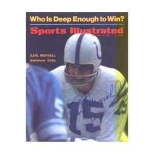 Earl Morrall Autographed/Hand Signed Sports Illustrated Magazine 