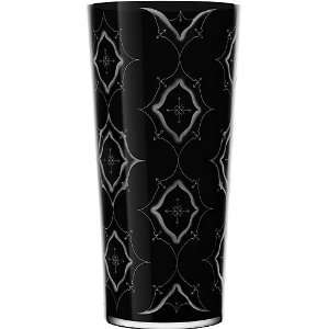  Orrefors Crystal Embroderies Black Vase