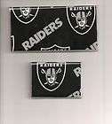 Oakland Raiders Fleece Fabric NEW