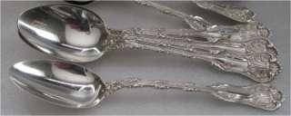 STERLING SILVER COFFEE SPOONS WHITING IMPERIAL PATTERN  