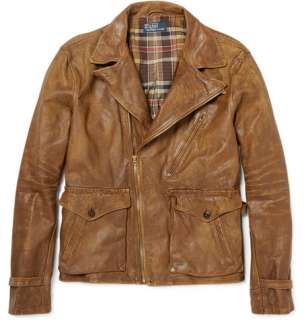   and jackets  Leather jackets  Wilkins Distressed Leather Jacket