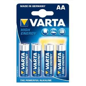   V4906121414 High Energy AA Alkaline Battery   4 Pack