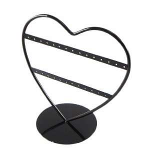  To display earrings Fer Forgé black heart. Jewelry