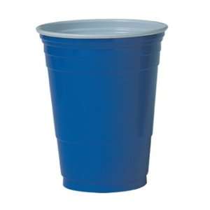 P16BRL   Blue 16 oz. Solo Party Cups 