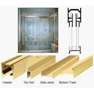   Shower Door Kit with Towel Bar and Knob for 72High Installation