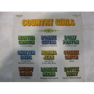    Country Gilrs Various Artists Record (Vinyl) 1970 Toys & Games
