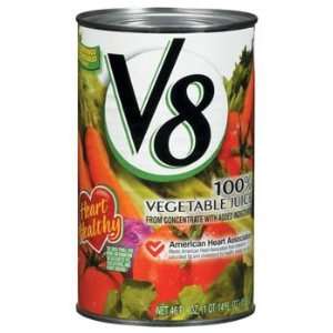 V8 100% Vegetable Juice From Concentrate 46 oz  Grocery 
