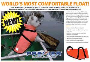   LIFE JACKET Vest Dog Pet Flotation Preserver device boat water safety