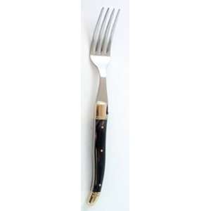  Laguiole forks with Black Horn Handles