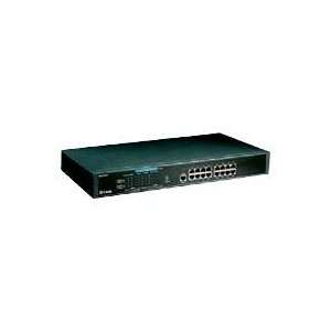    D Link Hub 16Port 10/100 16RJ45 Dual S Peed Snmp Electronics