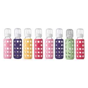    Lifefactory Glass Baby Bottles 8 Pack (9 oz. in Girl Colors) Baby