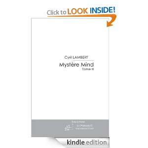 Mystère Mind   Tome 3 (French Edition) Cyril Lambert  