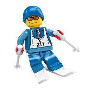 LEGO minifigure SKIER Series 2 8684 nib SEALED  