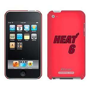  LeBron James Heat 6 on iPod Touch 4G XGear Shell Case 