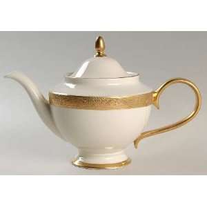  Lenox China Westchester Tea Pot and Lid 1999 Shape, Fine 