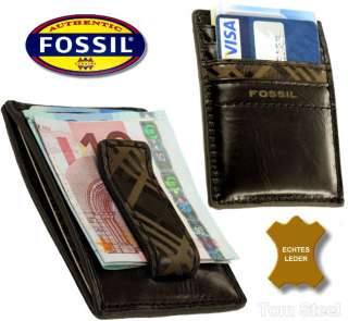 FOSSIL, Geldklammer, Geldklemme, Front Pocket Wallet, dollarclip 