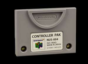 ORIG. Nintendo 64 SPEICHERKARTE   CONTROLLER PAK N64  