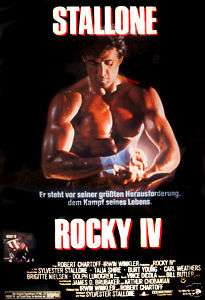 Rocky IV   Der Kampf des Jahrhunderts   Filmplakat A0  