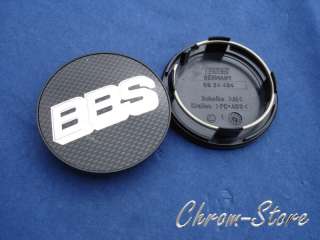 BBS RS/RM Emblem Felgendeckel 70mm Carbon/Chrom 09 24 467 Original 
