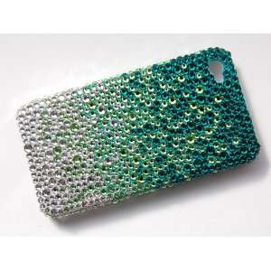  Pacific Sea Foam Green Gradient iPhone 4S 4 Case Cover 