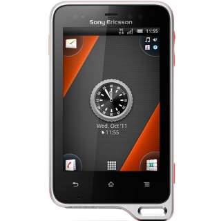 Sony Ericsson Xperia Active Smartphone Android 2.3 schwarz/orange 5 