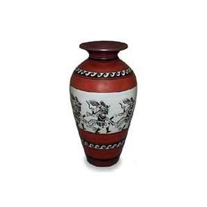 Ceramic vase, Ancient Warriors 