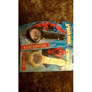  Spiderman Lcd Watch Set 