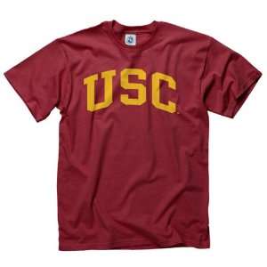  USC Trojans Youth Cardinal Arch T Shirt