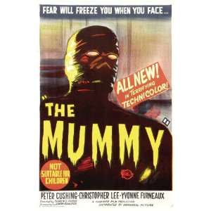  The Mummy 1959 27x40 Australian MOVIE POSTER