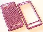 For Motorola Droid X MB810 Pink Diamond Crystal Phone Case Cover 