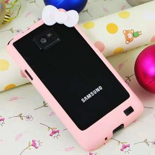 SAMSUNG Galaxy S2 i9100 Hello kitty Bumper Cover Hard Case Schale 
