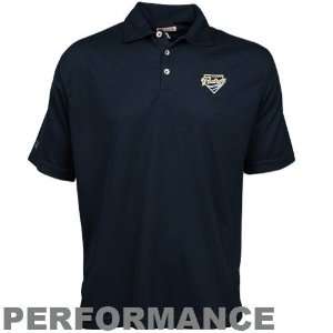 Antigua San Diego Padres Navy Blue Excellence Performance Polo  