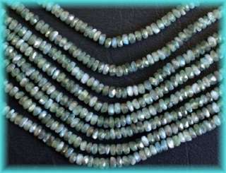 ALEXANDRITE FACETED RONDELL SHAPE 2 TO 4 MM GEMSTONE BEADS14