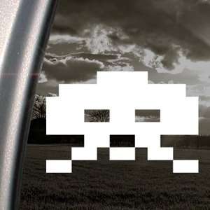  Space Invader Decal Wii Car Truck Window Sticker 