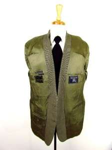   brown BURBERRY 2pc suit wool business executive 2btn sz XL 46 L  