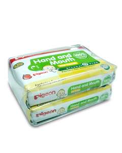 New 40 PIGEON BABY WIPES Hand & mouse Ingredients Food grade 100% 