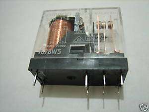 4x omron G2R 1 E SPDT relay 24V DC coil 16A contact  