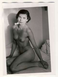 654❚❚ altes Aktfoto von ca. 1950 Agfa Brovira  