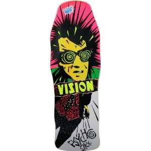  Vision Og Psycho Stick Deck 10x30.5 White Skateboard Decks 