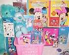 NEW MINNIE MOUSE TOY GIFT BASKET EASTER TOYS DOLL BOOKS  