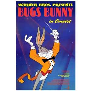  Bugs Bunny in Concert Movie Poster (27 x 40 Inches   69cm 