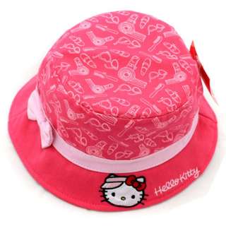 New Sweet Kids Toddler Girls Kitty Bucket Sun Hat Cap You Pick Style 