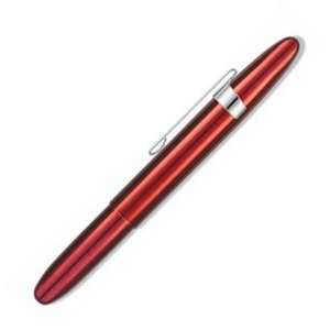  Fisher Space Pens Red Cherry Translucent Bullet Pen w/Clip 
