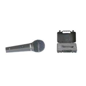   Microphone With 16 ft. Detachable Cable   Black Metal Electronics