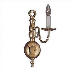  Bundle 89 Traditional Wall Sconce in Polished Brass (8 