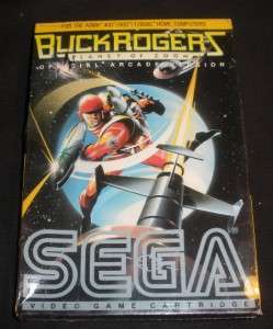 Buck Rogers Factory Sealed Video game Atari 400/800/1200  