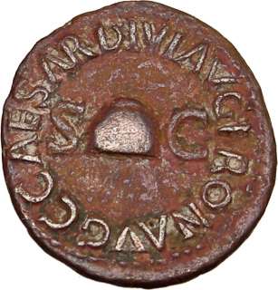0818 caligula roman emperor 37 41 a d bronze quadrans 18mm 2 90 grams 