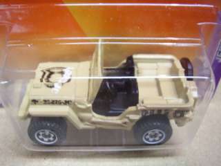 Matchbox JEEP WILLYS Military Vehicle Very Cool Tan  