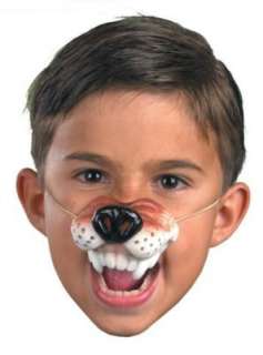 Rubber Wolf Nose on Elastic Band Funny Animal Pet  