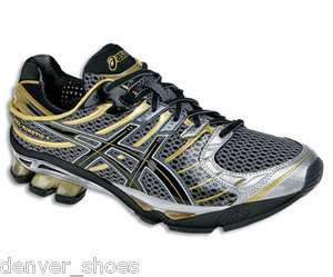   Gel Kinetic 4 T133N7490 Gray Black Gold Running Sneakers Shoes 9   11